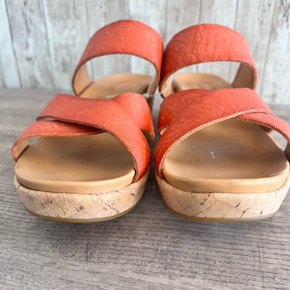 Kork Ease Camellia Platform Leather Sandals - Picture 4 of 5